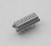 660C series Female On Board Top  Entry Type  1.27 Pitch (Micro - Match connector)